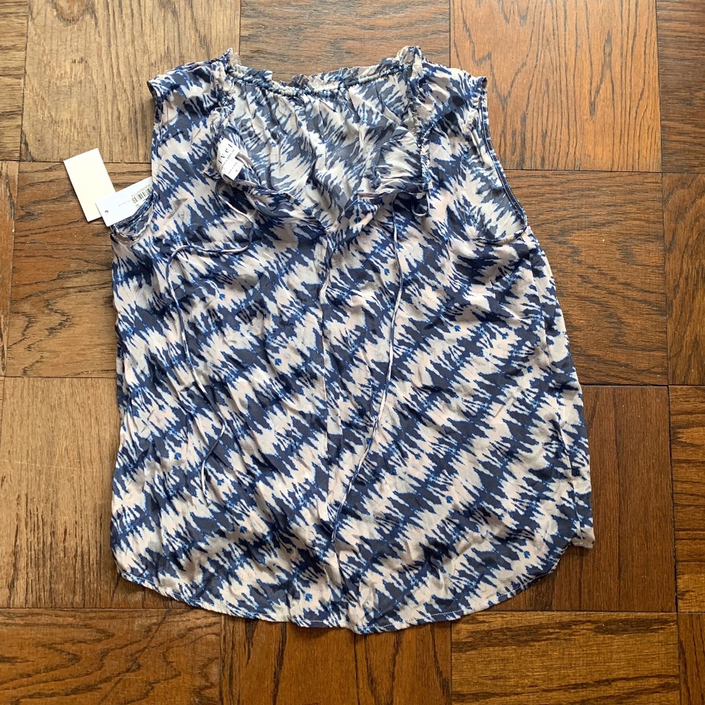 Velvet by Graham & Spencer Top Blouse Ellis SZ Small NWT